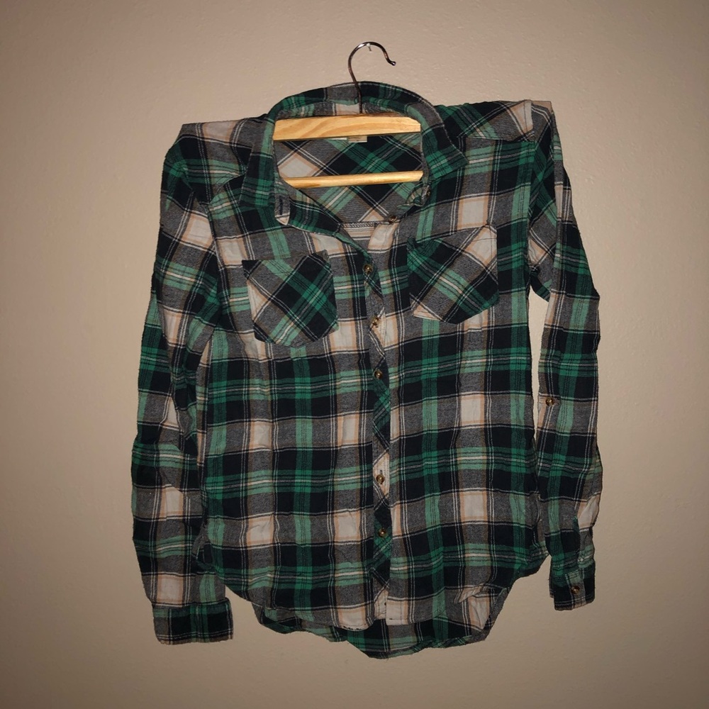 Daytrip Long Sleeve Flannel Button-Down